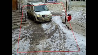 5МР IVM IP камера распознавания автомобильных номеров, заметно грязный номер