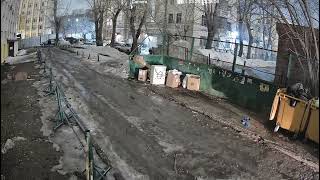 4МР IVM суперстарлайт IP камера LPR, ночь, движение, человек, машина, грязный номер, без подсветки
