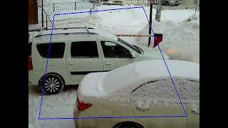 5МР IP видеокамера IVM для распознавания автомобильных номеров, сложный ракурс