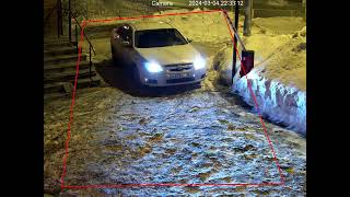 5МР IVM IP камера распознавания автомобильных номеров, цветной режим, ночь, уличное освещение